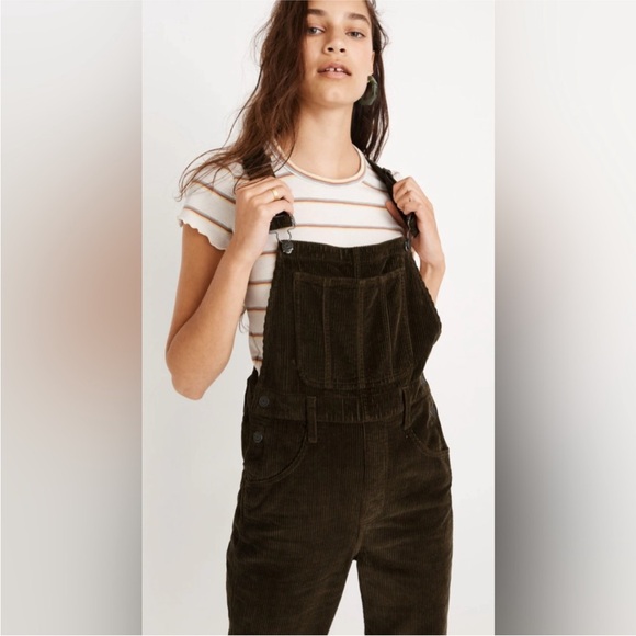 Madewell Corduroy Overalls - Picture 2 of 5